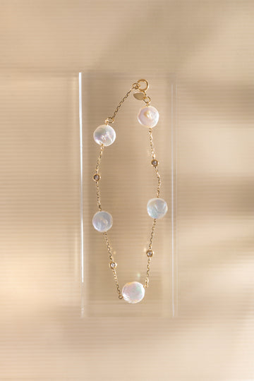 Pulseira Ariel ouro 18k e Brilhantes